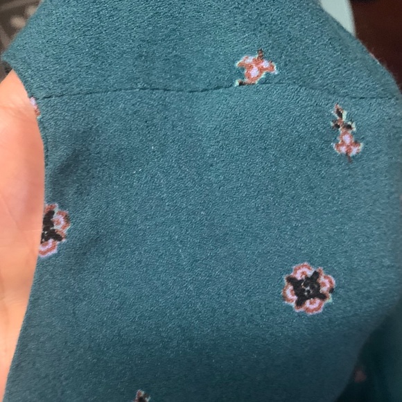 Free People Green Floral Romper - Picture 8 of 8